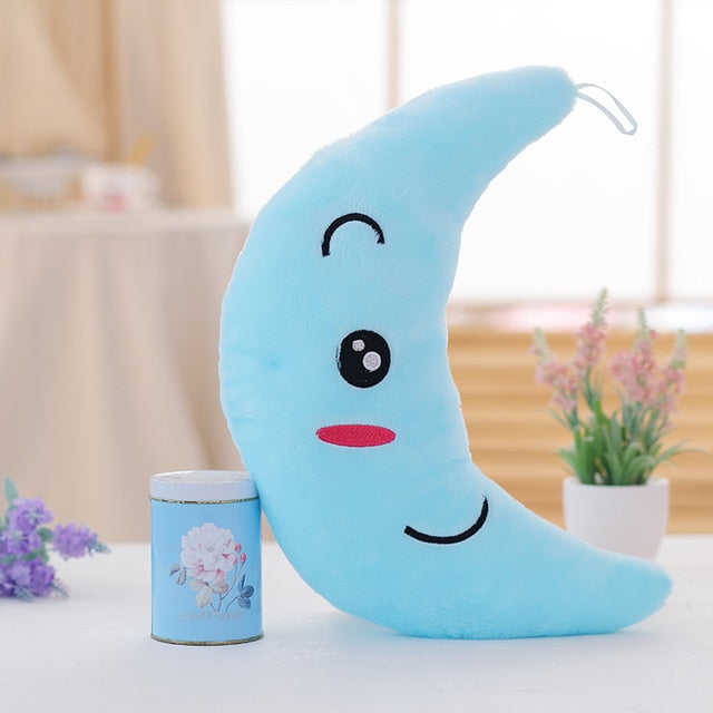 Luminous Moon/Star Soft Pillow