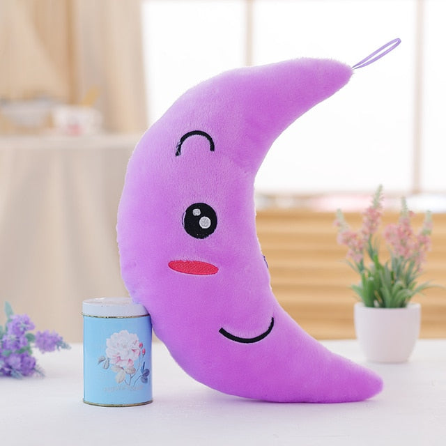 Luminous Moon/Star Soft Pillow