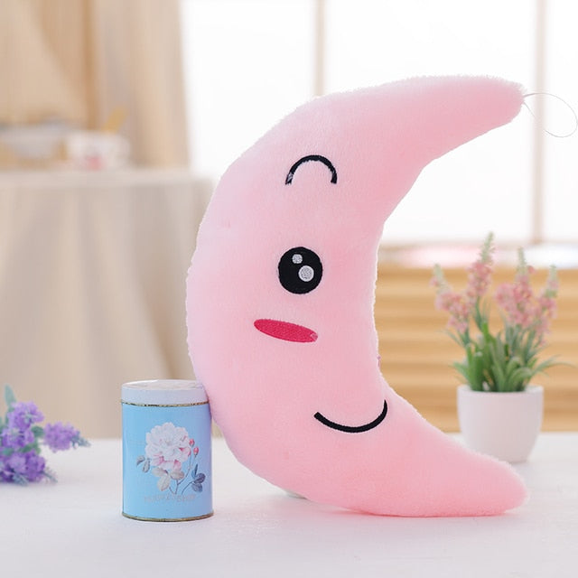 Luminous Moon/Star Soft Pillow