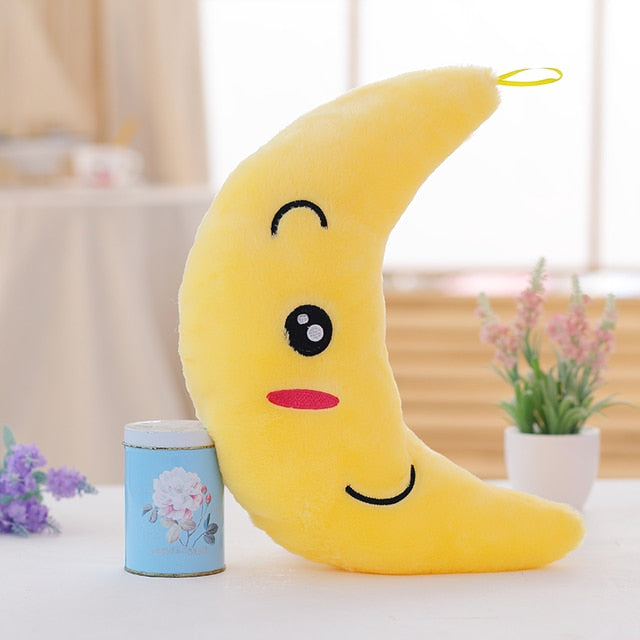 Luminous Moon/Star Soft Pillow