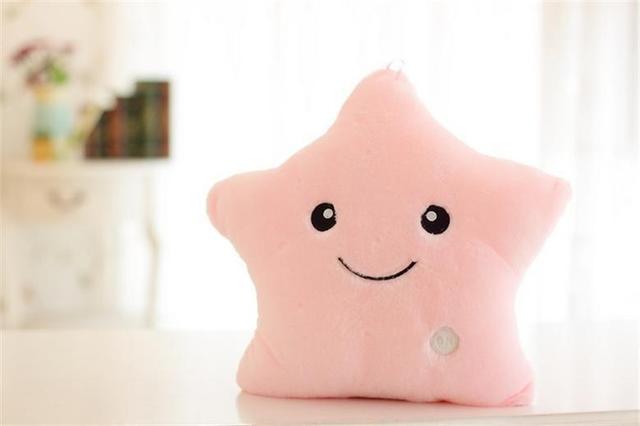 Luminous Moon/Star Soft Pillow