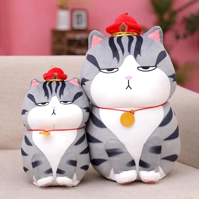 Moody Giant Cat Plush