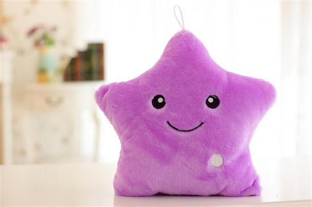 Luminous Moon/Star Soft Pillow