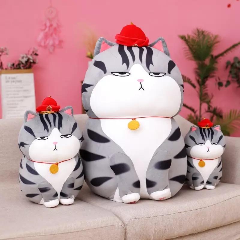 Moody Giant Cat Plush