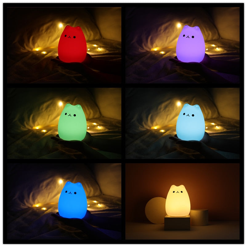 Mini Cat Night Light