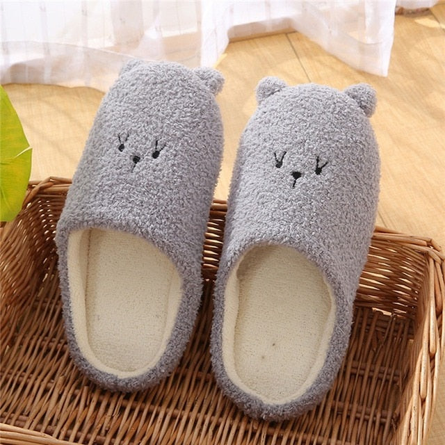 Cotton Sheep, Bunny, Bear Fluffy Slippers