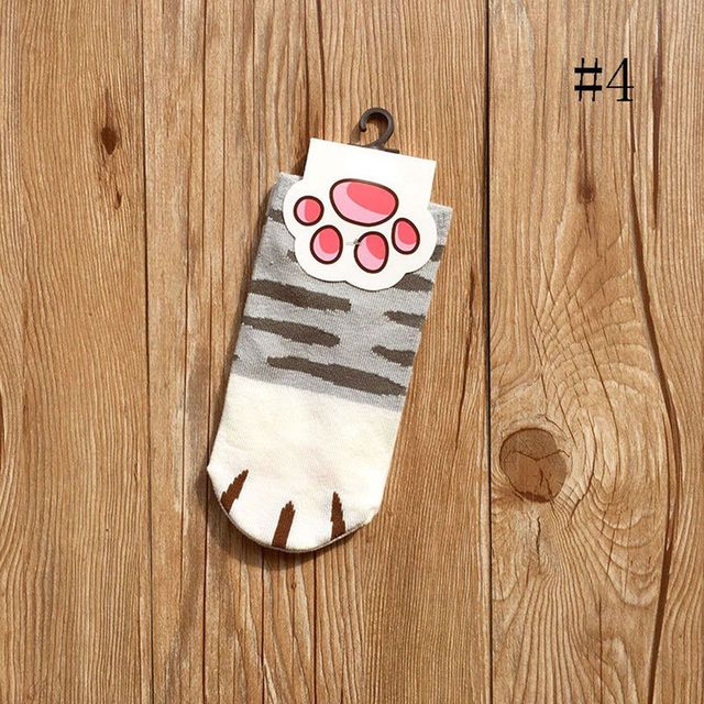 Cute Cat Paw Socks