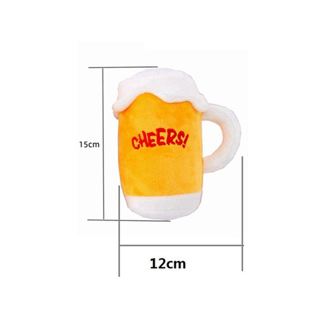 Beer Toy Pet Plush