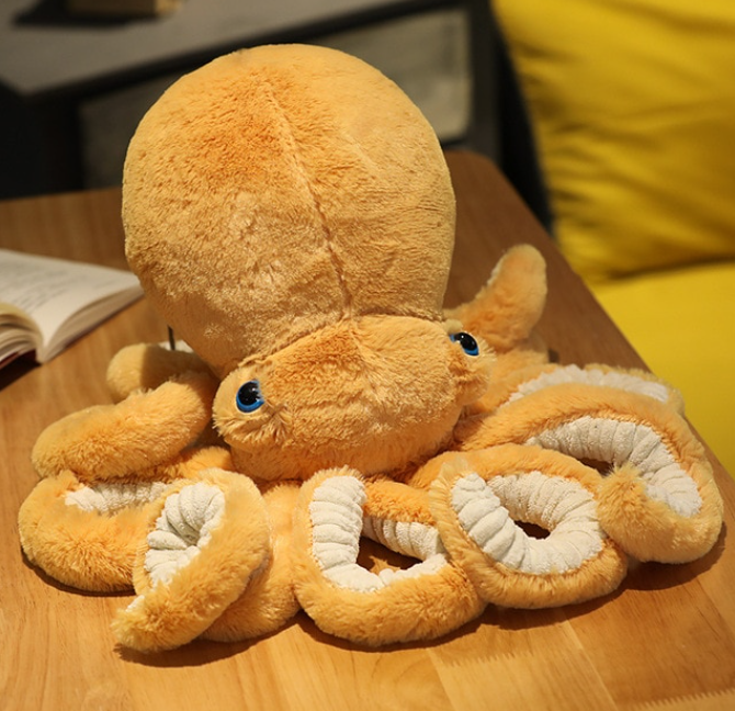 Lifelike Octopus Plush