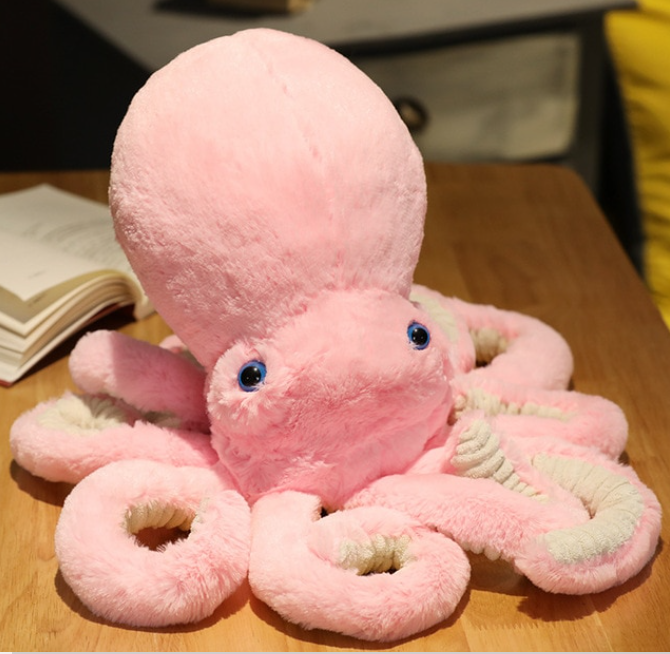 Lifelike Octopus Plush