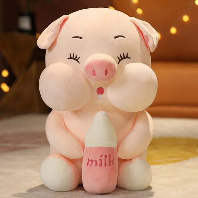 Giant Milky Piggy Plush