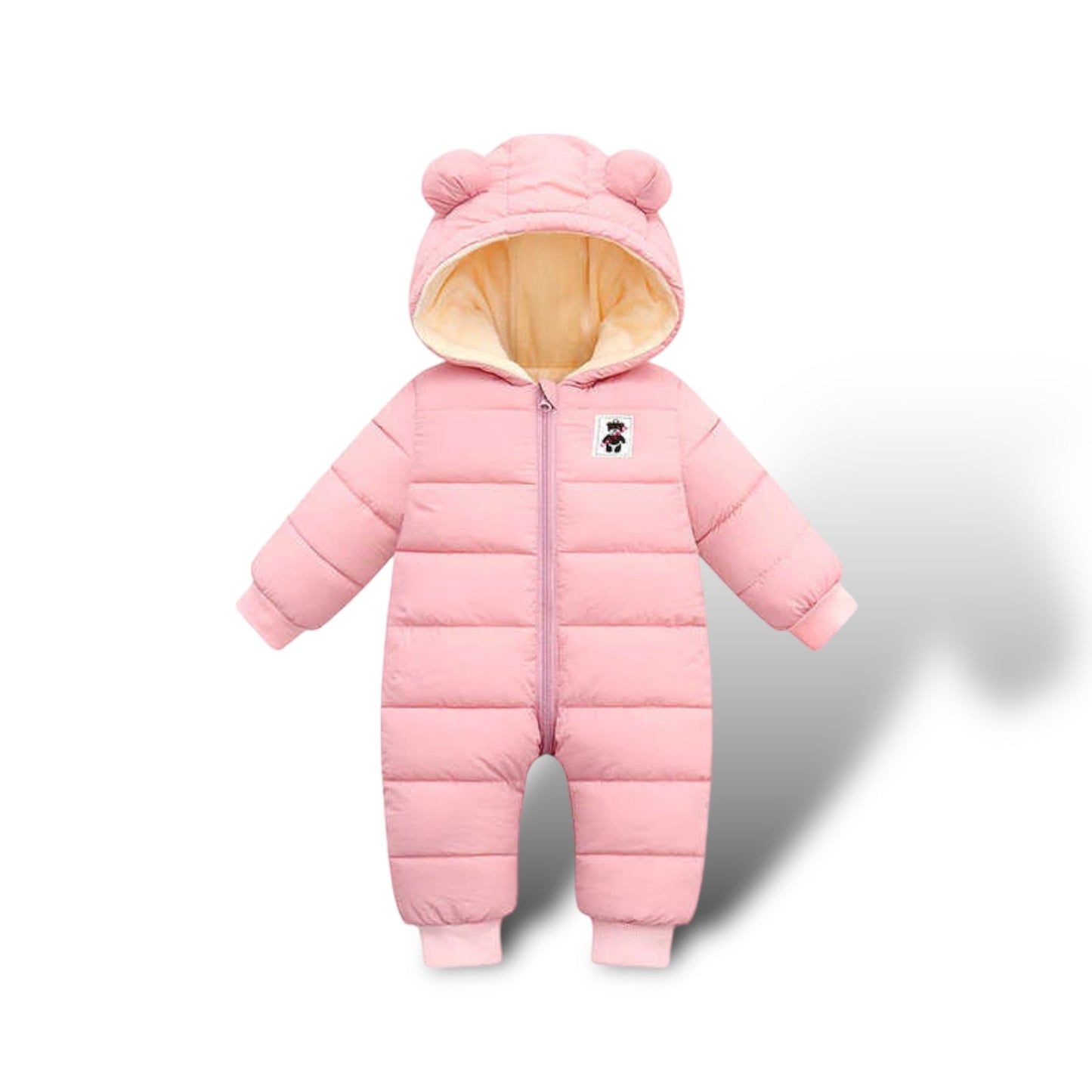 Bear Ears Baby Snowsuit