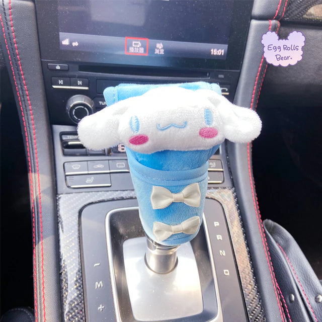 Sanrio Plush Car Shifter Cover