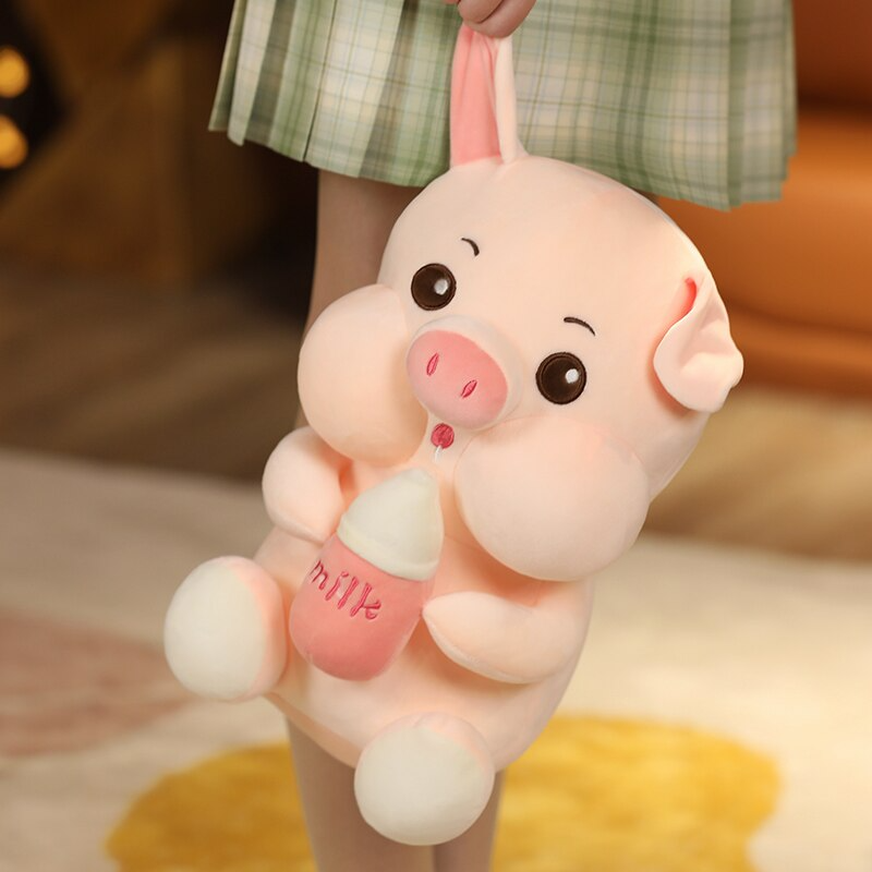 Giant Milky Piggy Plush