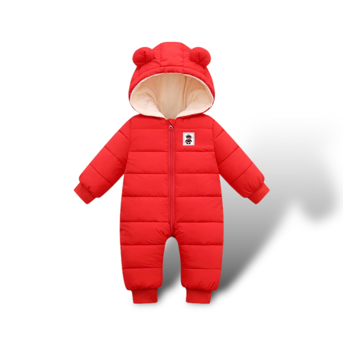 Bear Ears Baby Snowsuit