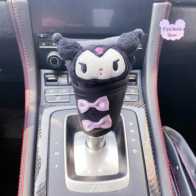 Sanrio Plush Car Shifter Cover