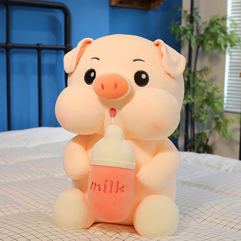 Giant Milky Piggy Plush