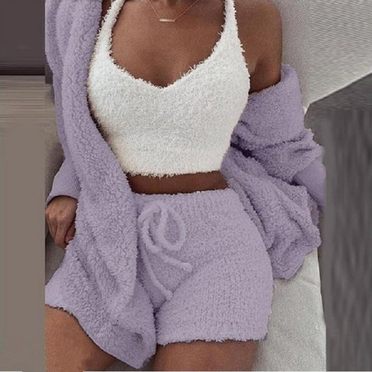 Fuzzy Pajama Set