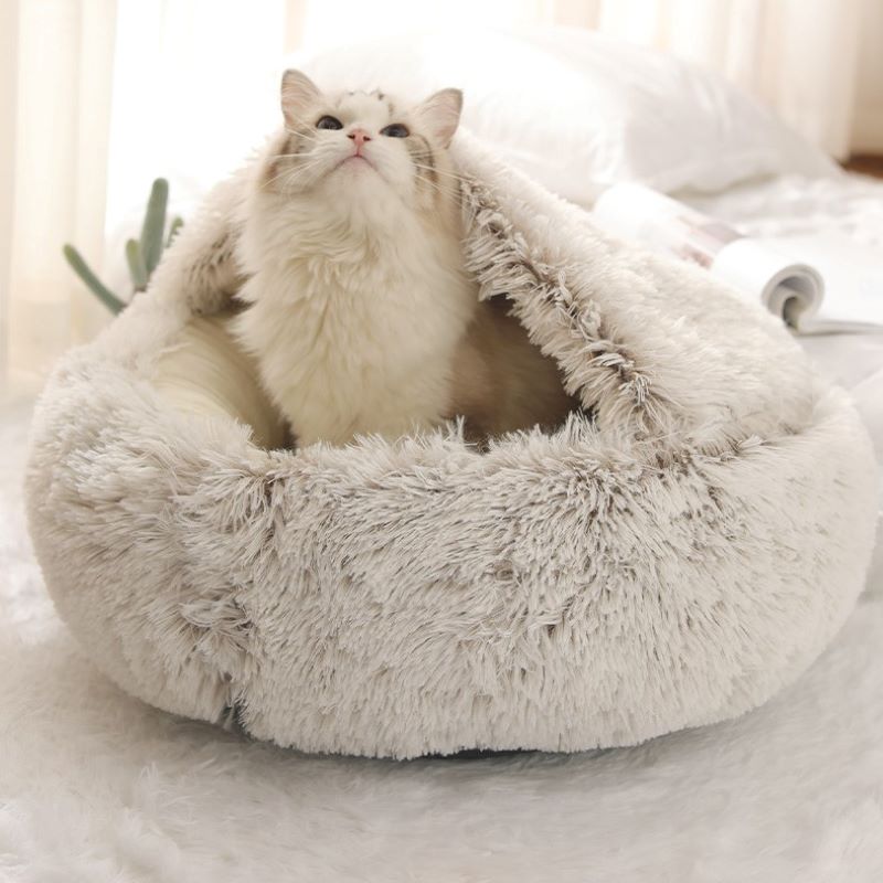 Plush Soft 2-in-1 Pet Bed