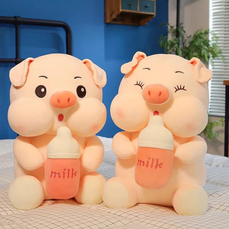 Giant Milky Piggy Plush