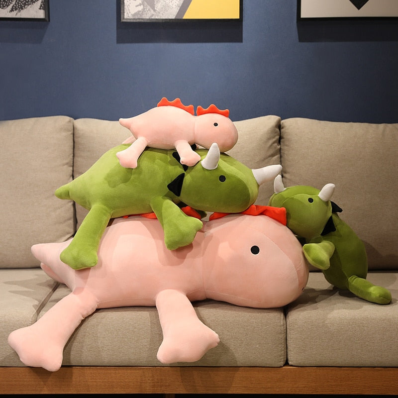 Chillin' Dino Plush Pillow