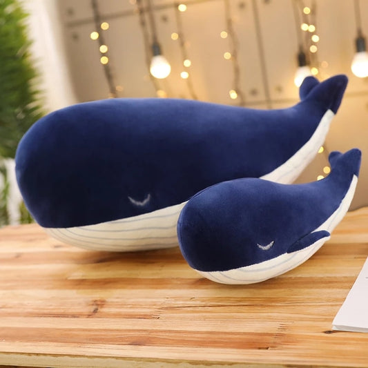 Soft Blue Whale Plush