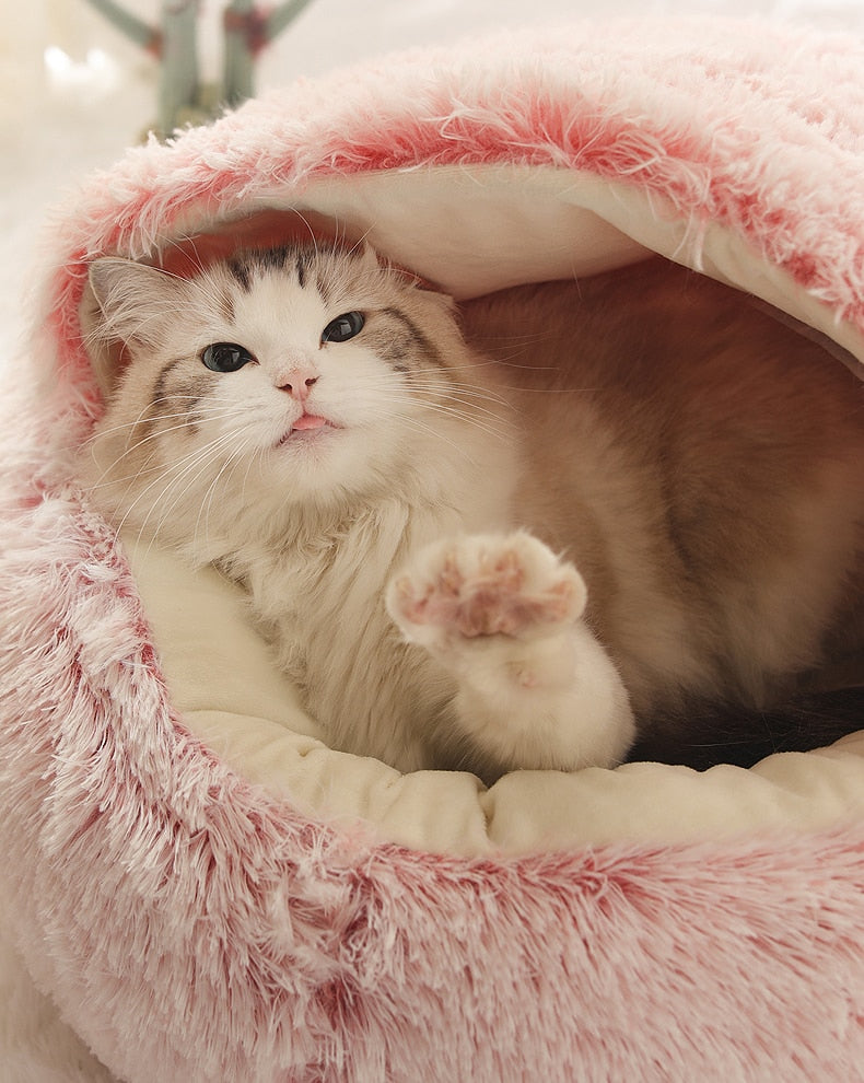 Plush Soft 2-in-1 Pet Bed