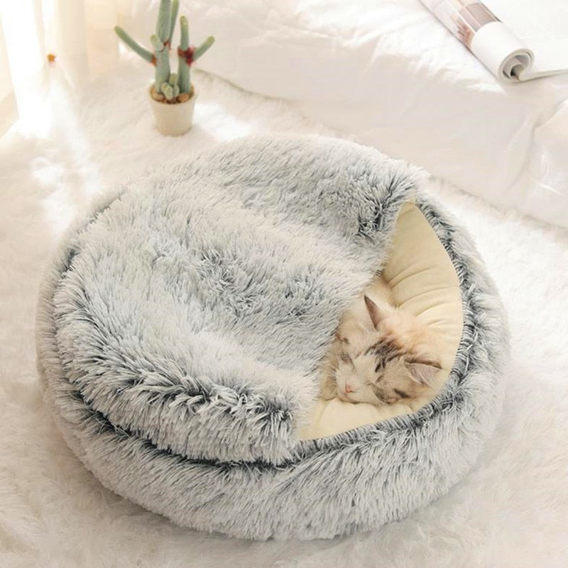 Plush Soft 2-in-1 Pet Bed