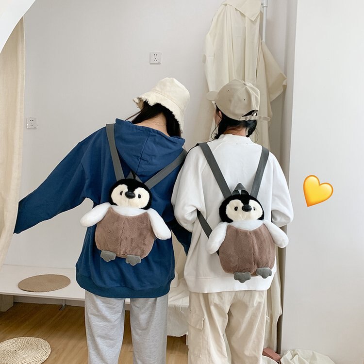 Penguin Plush Backpack