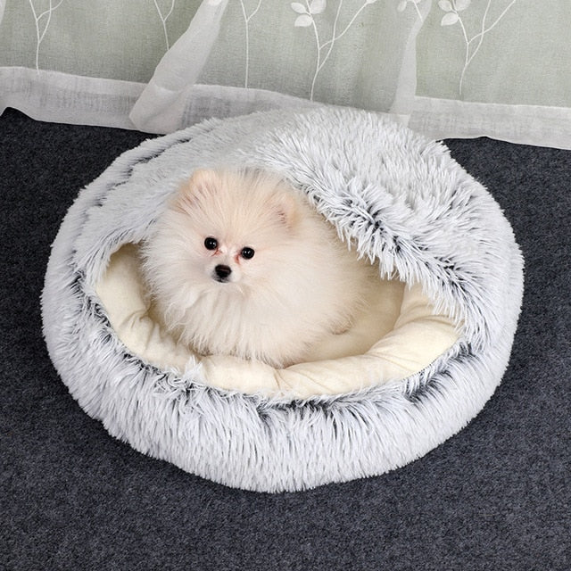 Plush Soft 2-in-1 Pet Bed