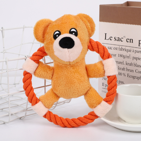 Rope Squeaker Dog Toy