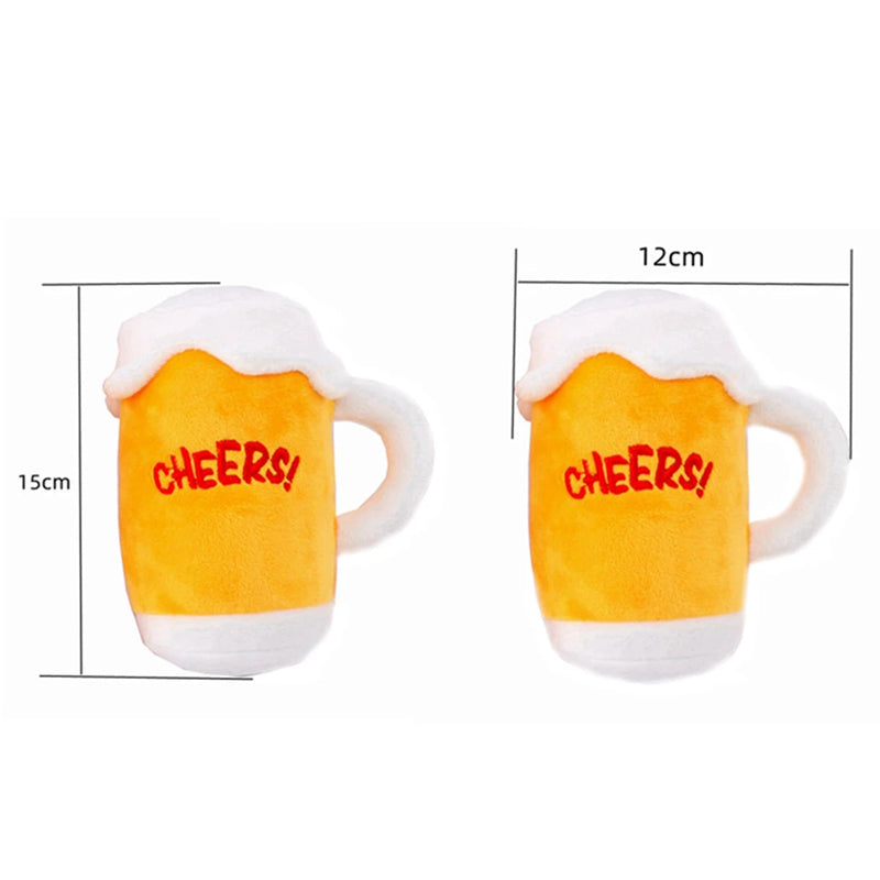 Beer Toy Pet Plush