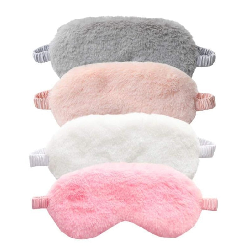 Furry Sleeping Eye Mask