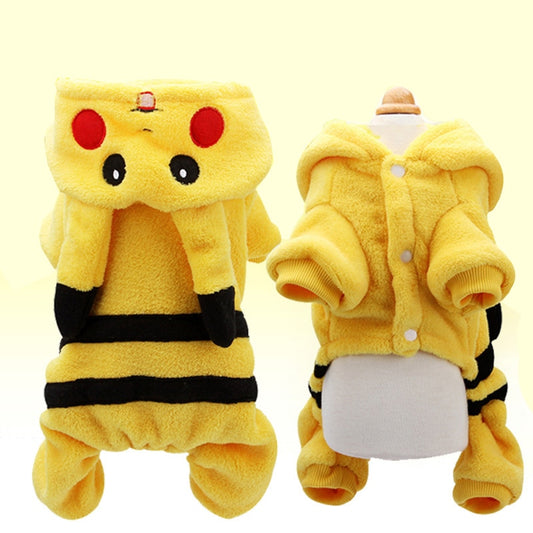 Pikachu Pet Winter Jacket