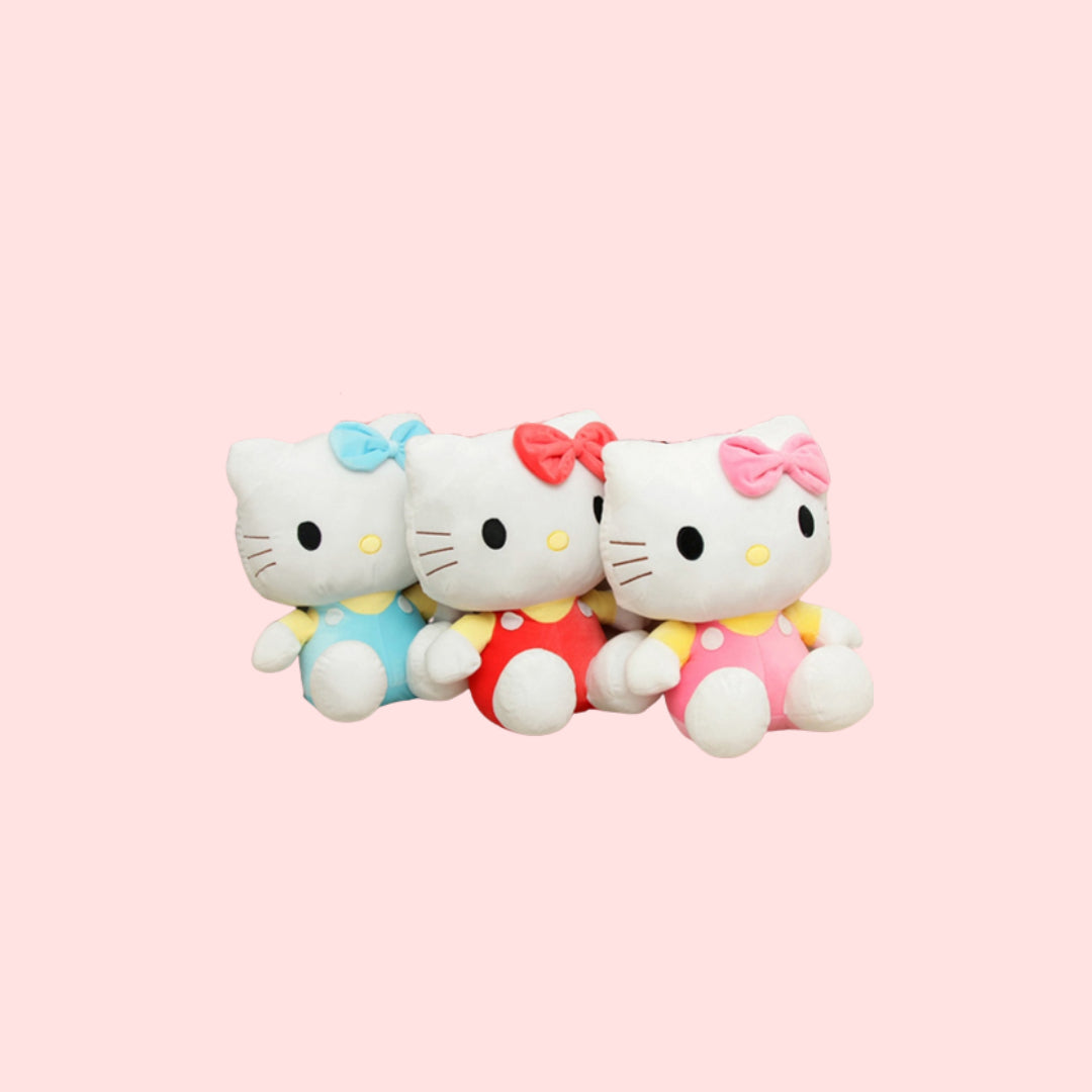 Hello Kitty Overalls Plushie – The Cuddle Cornerstore