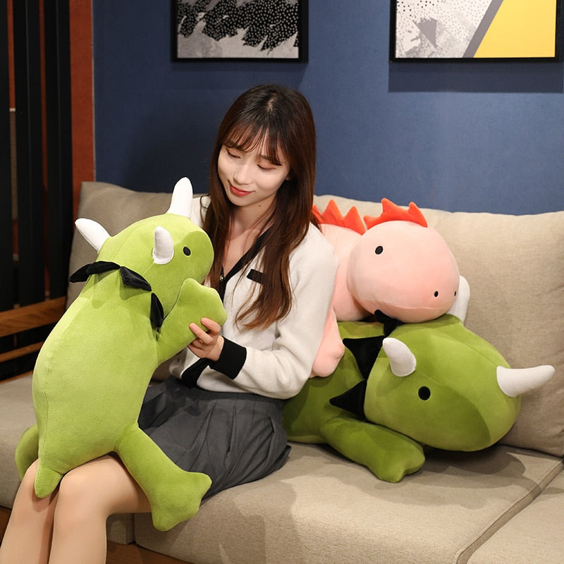 Chillin' Dino Plush Pillow