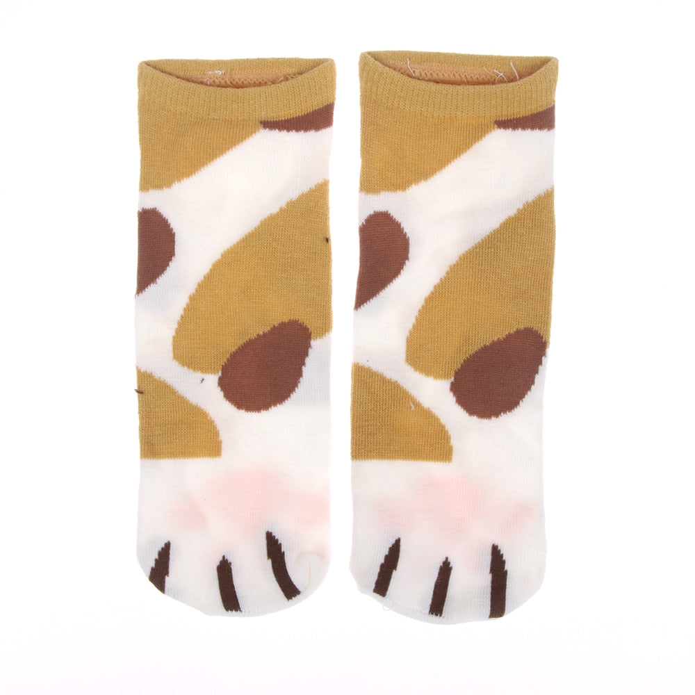 Cute Cat Paw Socks