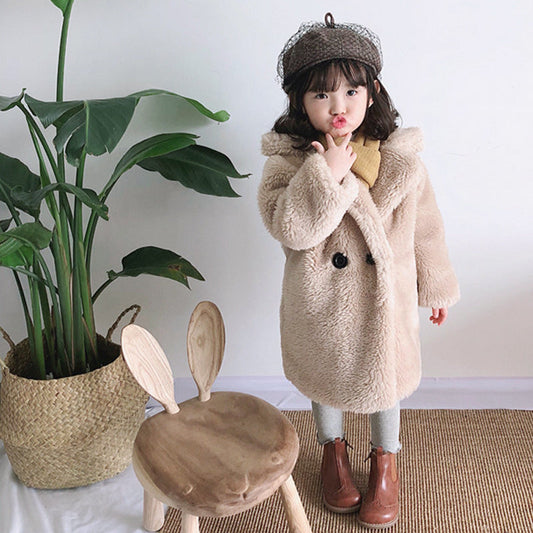 Toddler Fashion Fuzzy Coat