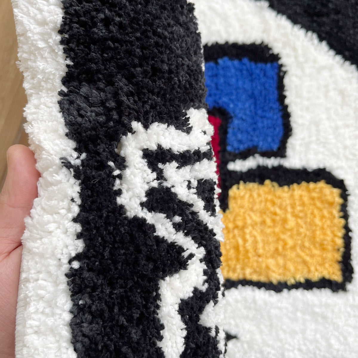 UNO Game Fluffy Rug