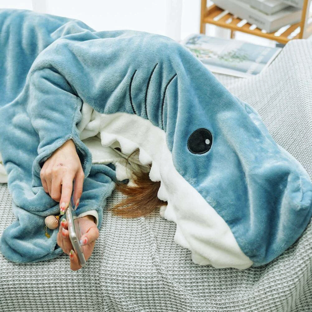 Silly Shark Blanket