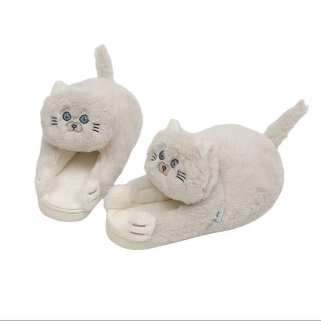 Hugging Cat Slippers