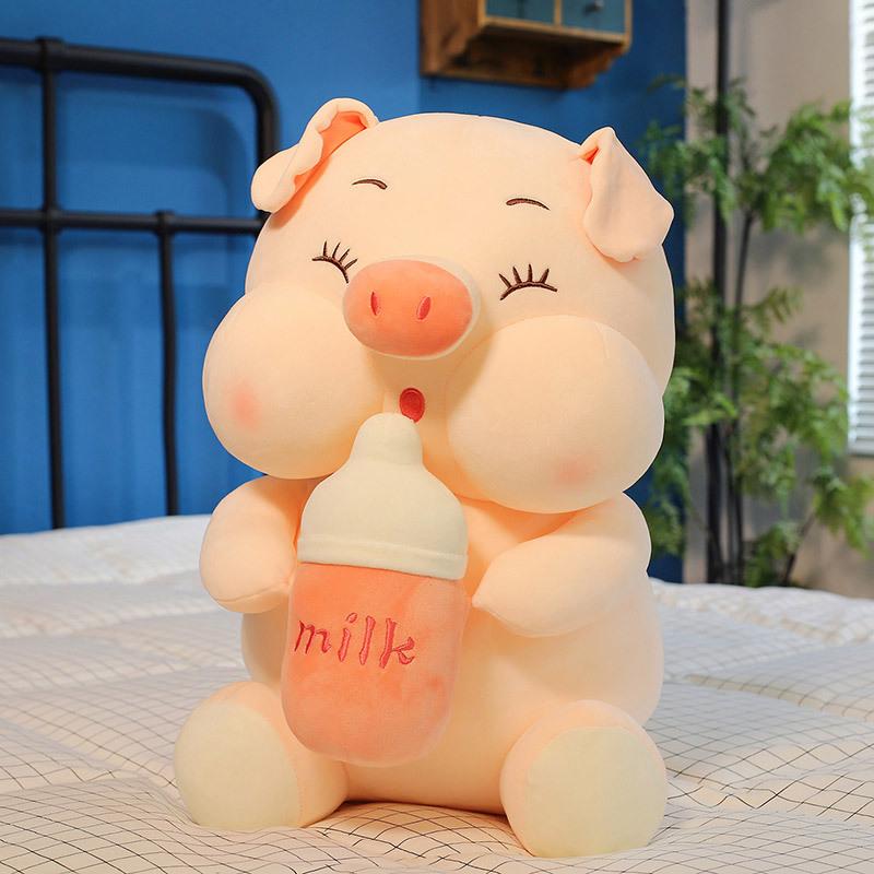 Giant Milky Piggy Plush