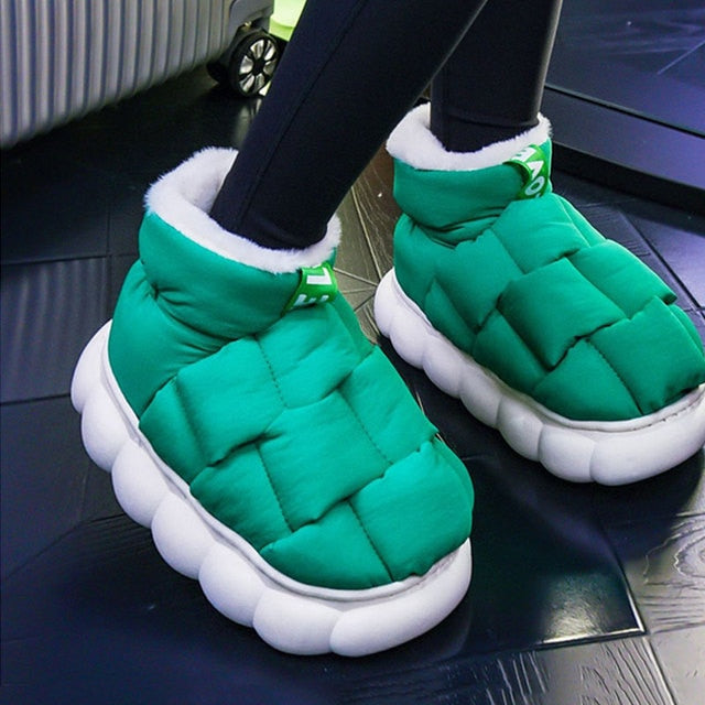 Warm Plush Lining Slippers