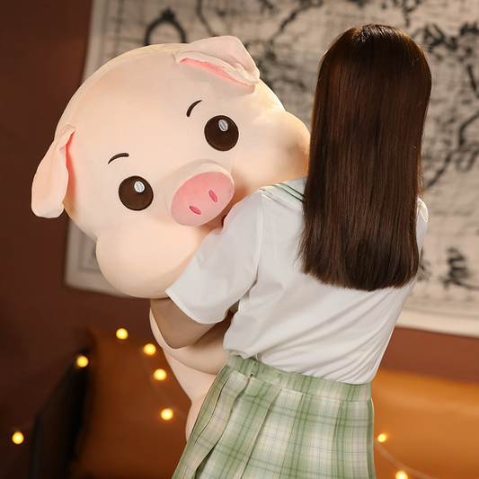 Giant Milky Piggy Plush