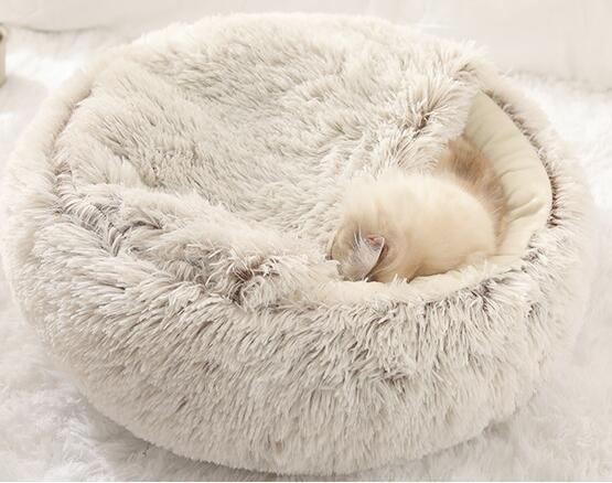 Plush Soft 2-in-1 Pet Bed