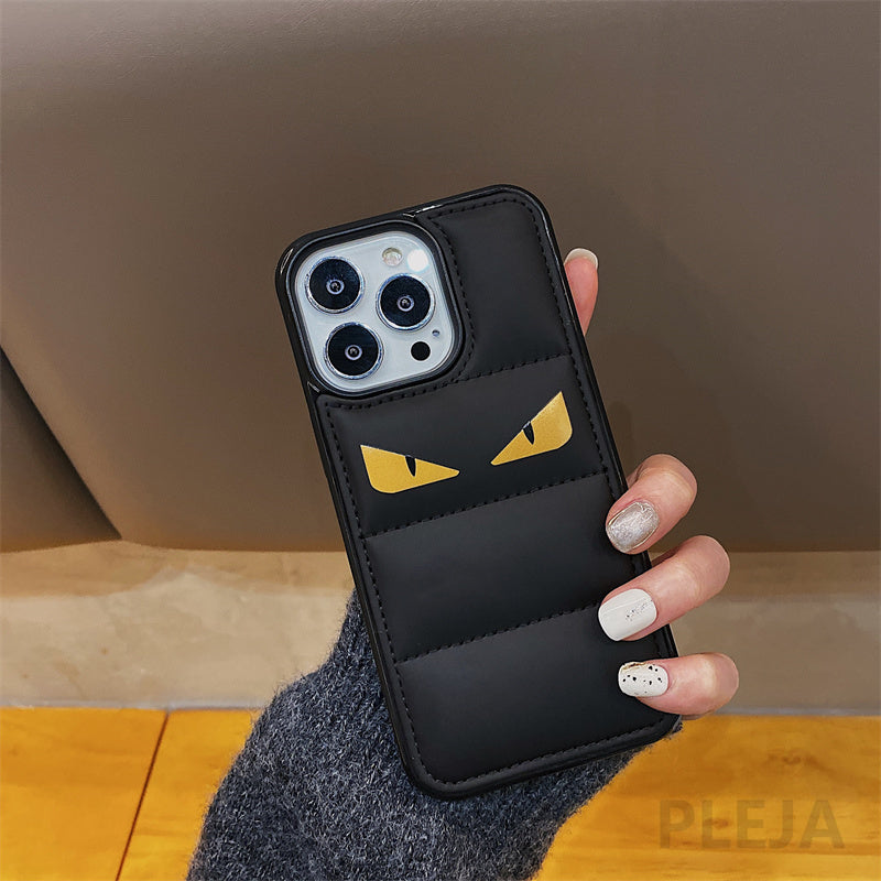 Cool Eyes Puffy Phone Case