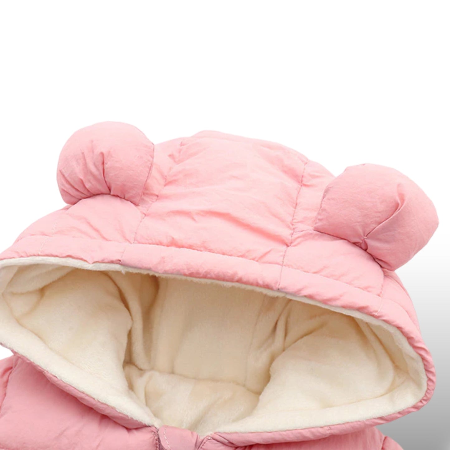 Bear Ears Baby Snowsuit